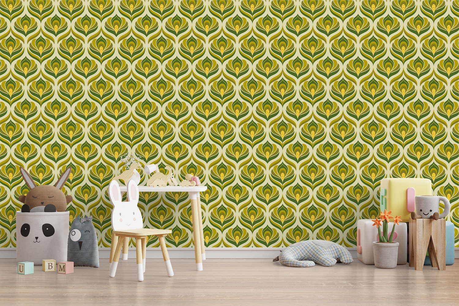 3d Textile Design wallpaper decorative masterpiece for home decor